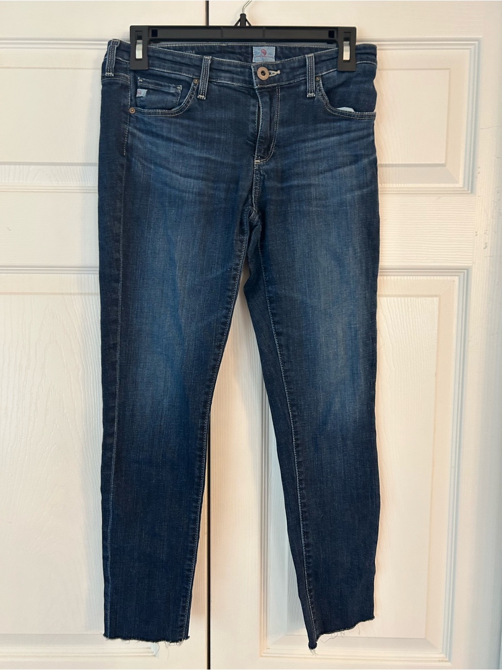 Adriano Goldschmied Women’s Navy Blue Skinny Ankle Legging Denim Jeans Size 27R